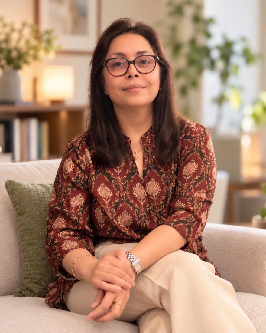 Divya, parenting coach at The Mindful Parenting Co.